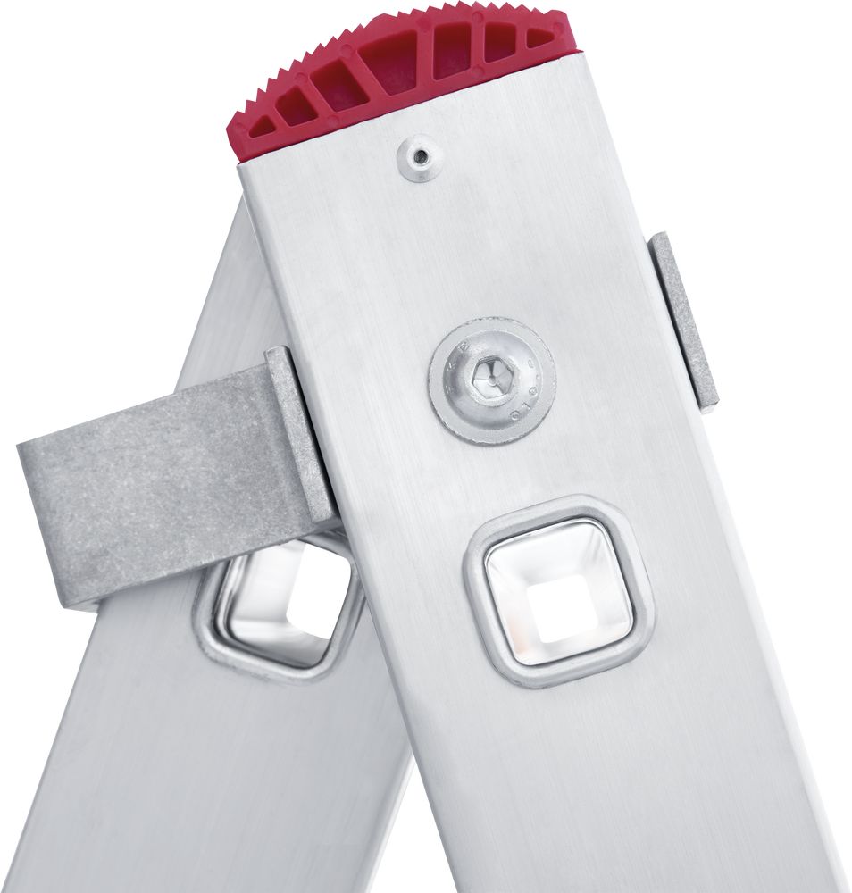 Лестница алюминиевая двухсекционная полупрофессиональная Новая Высота 2x14 арт. 2220214 от магазина ЛесКонПром.ру