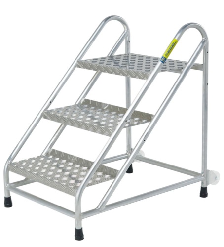 МОНТАЖНАЯ ПОДСТАВКА MEGAL (ТИП 2) 4 СТУПЕНИ С КОЛЕСАМИ от магазина ЛесКонПром.ру