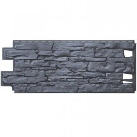 Фасадная панель ТЕХНОНИКОЛЬ ОПТИМА Камень серый от магазина ЛесКонПром.ру