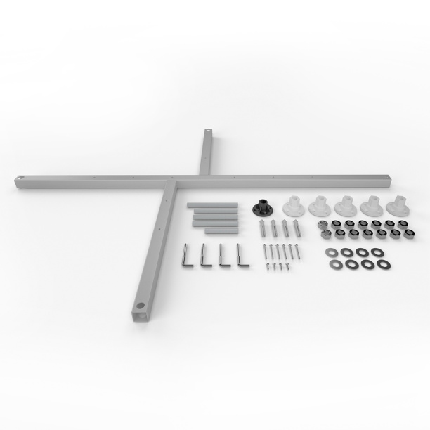 Душевой поддон МЕТАКАМ Universal N 90х90 см квадратный от магазина ЛесКонПром.ру