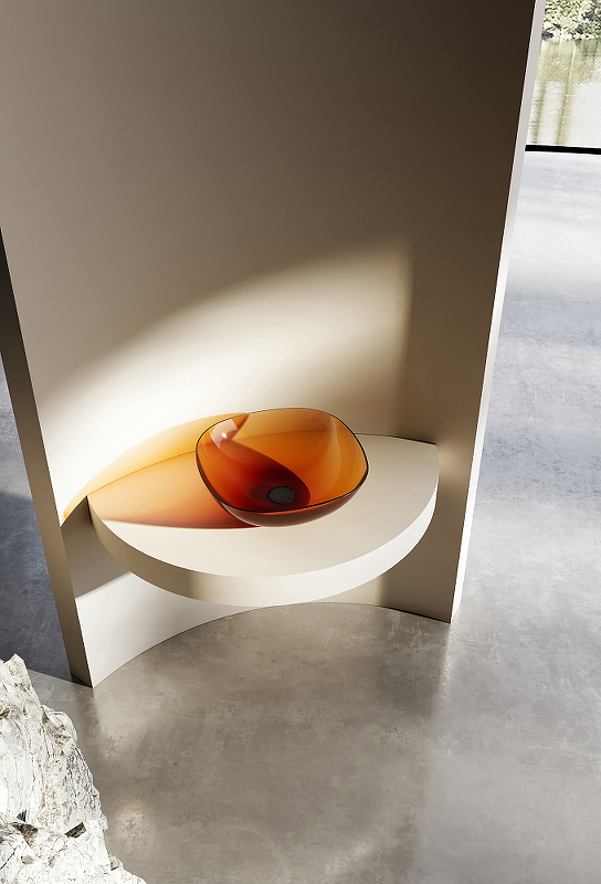 Раковина-чаша Abber Kristall 43 AT2806Opal Коричневый от магазина ЛесКонПром.ру