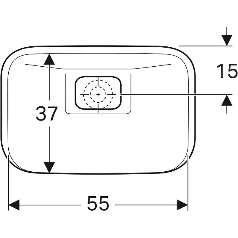 Раковина Geberit myDay 60 245460600 Белая от магазина ЛесКонПром.ру