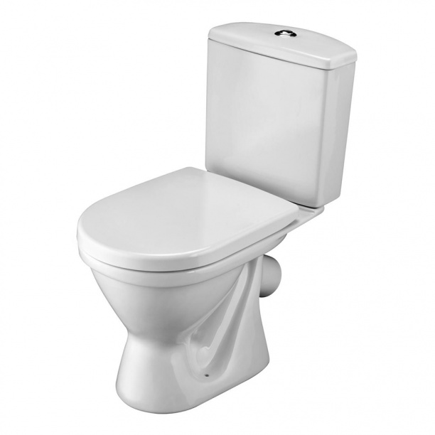 Унитаз-компакт Santek Алькор с сиденьем от магазина ЛесКонПром.ру