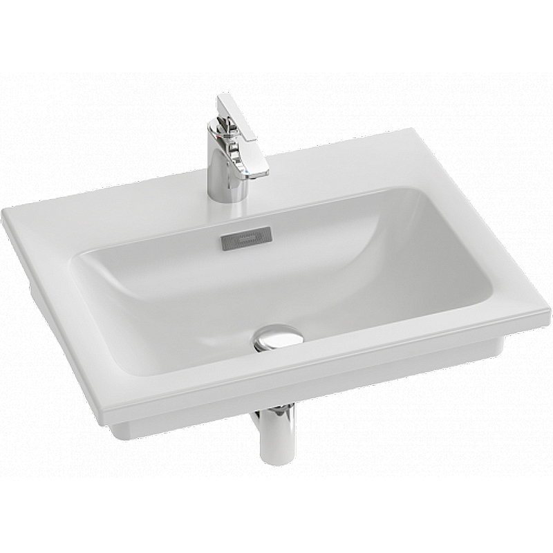 Раковина Jacob Delafon Vox 61 EXAF112-Z-00 Белая от магазина ЛесКонПром.ру