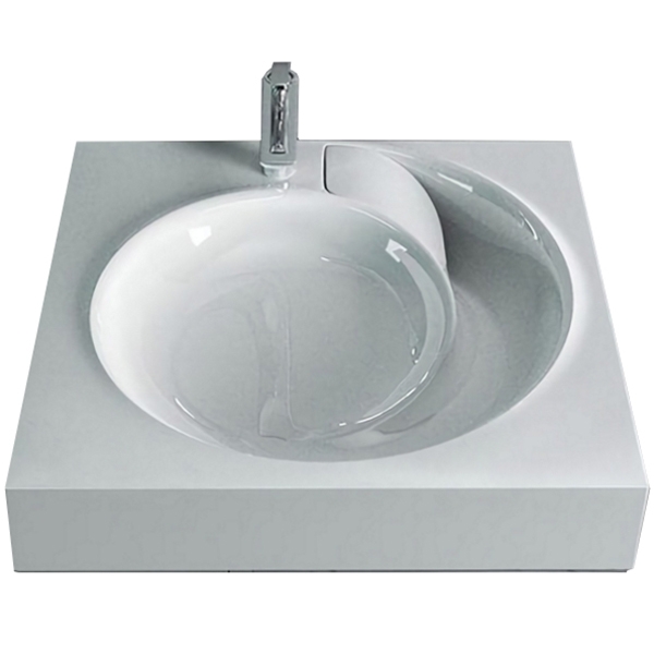 Раковина QOPP 60 4627173210140 на стиральную машину Белая от магазина ЛесКонПром.ру