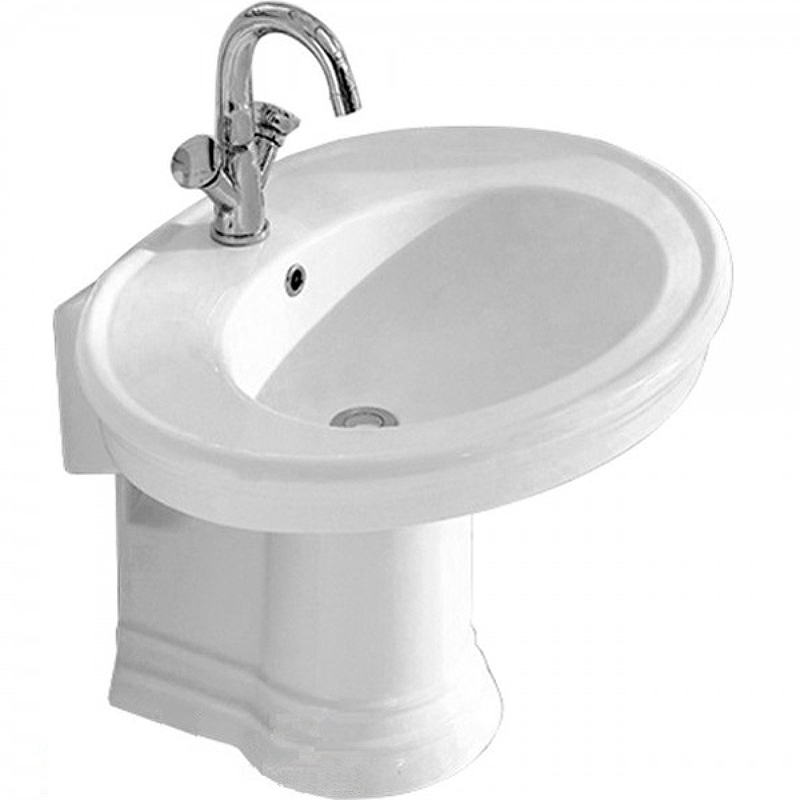 Раковина CeramaLux 75 2011 Белая от магазина ЛесКонПром.ру