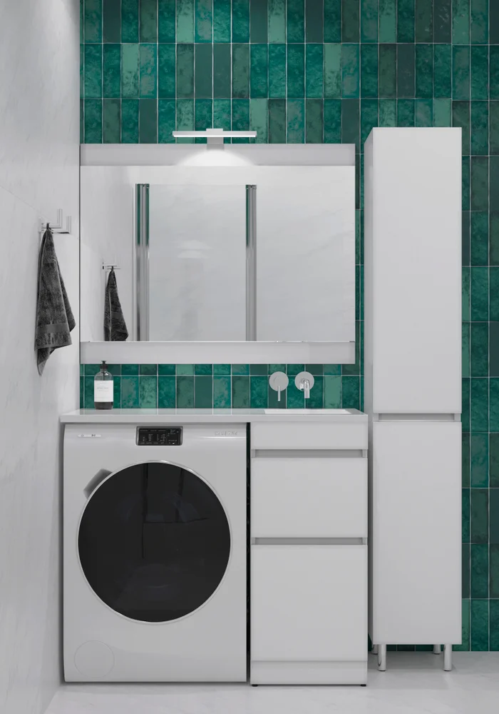 Зеркало Style Line Даллас 100 Люкс, белое от магазина ЛесКонПром.ру