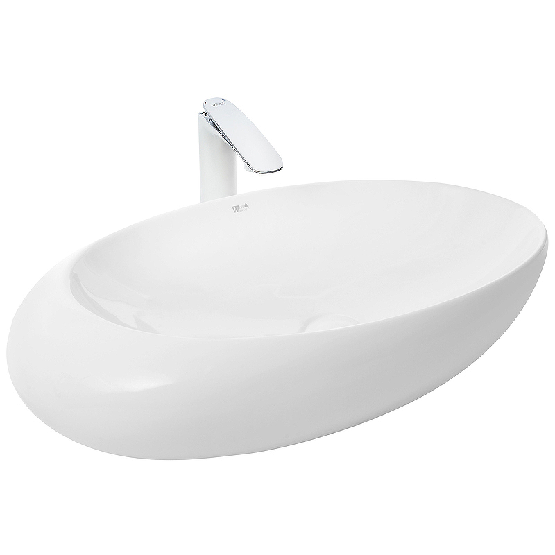 Раковина-чаша WeltWasser Elbach 1094 69 10000004596 Белый глянец от магазина ЛесКонПром.ру
