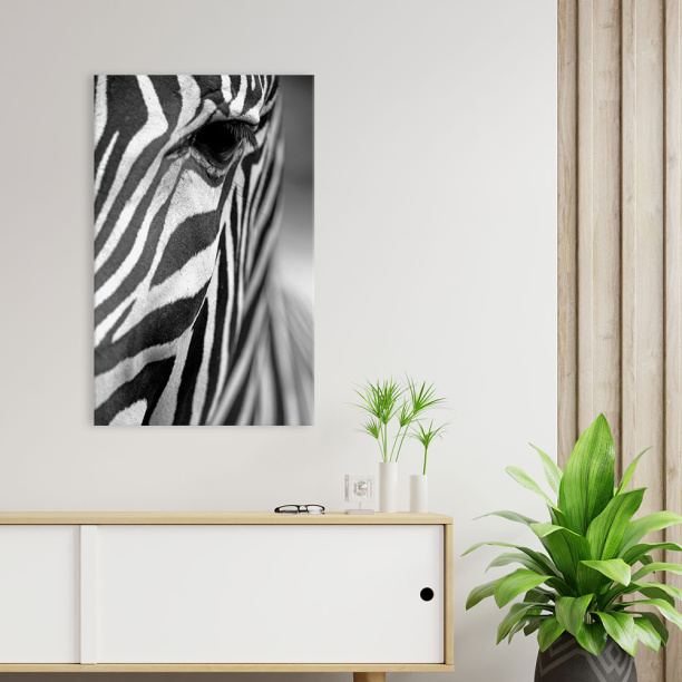 Канвас 70х110 см Зебра от магазина ЛесКонПром.ру