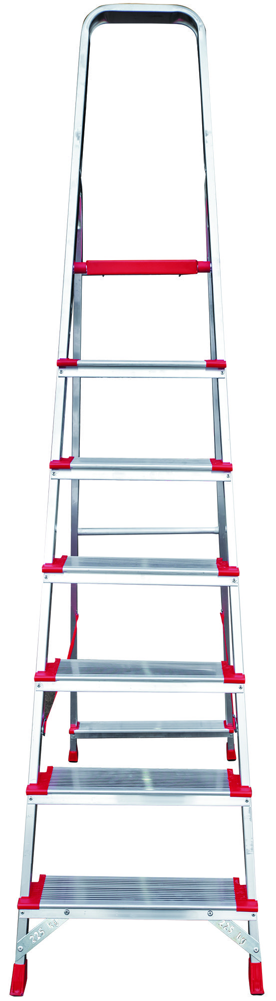 Стремянка профессиональная алюминиевая Новая Высота 7 ступеней (арт. 5110107) от магазина ЛесКонПром.ру