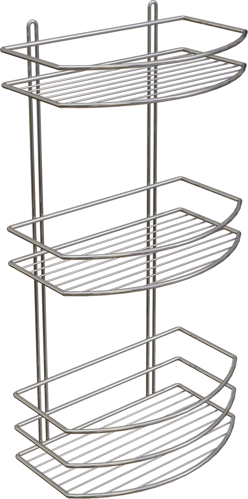 Полка DIWO Смоленск П16097 хром от магазина ЛесКонПром.ру