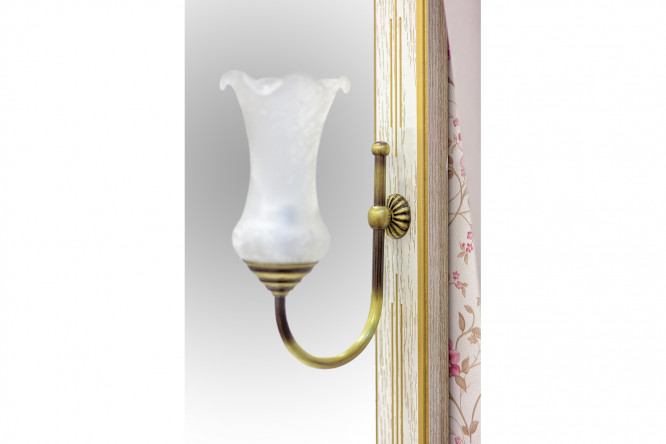 Зеркало с полкой Sanflor Адель 80353298 от магазина ЛесКонПром.ру