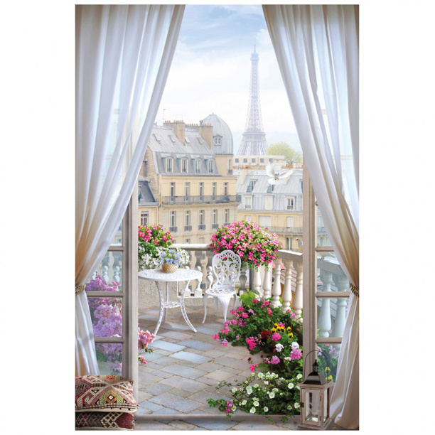 Канвас Воздух Парижа 60х90 см от магазина ЛесКонПром.ру