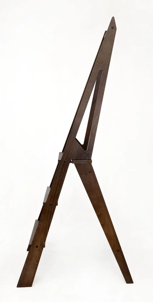 Стремянка деревянная Hoz-Block Стиль 3 ступени Венге (арт. СДС-3B) от магазина ЛесКонПром.ру