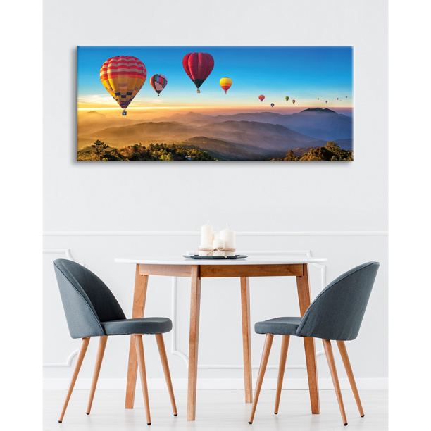 Канвас Воздушные шары 45х115 см от магазина ЛесКонПром.ру