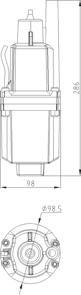 Погружной насос Pumpman TVM U TVM60-20UN от магазина ЛесКонПром.ру