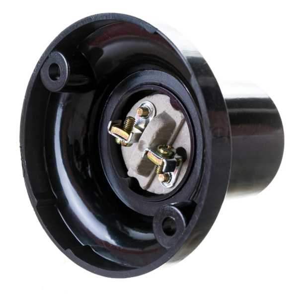 Патрон ЭРА Е27 потолочный бакелит от магазина ЛесКонПром.ру