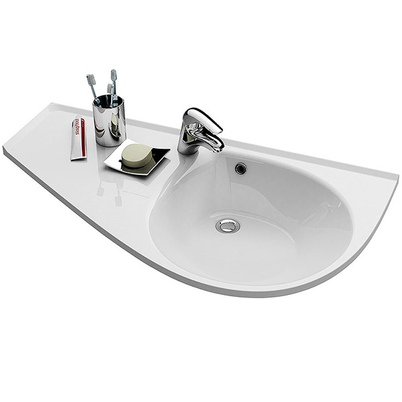 Раковина Ravak Avocado Comfort 95 L XJ9L1100000 Белая от магазина ЛесКонПром.ру