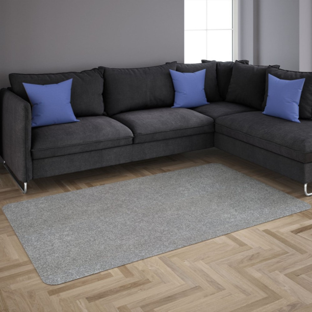 Ковролин Фризе ft/1p серый 4 м от магазина ЛесКонПром.ру