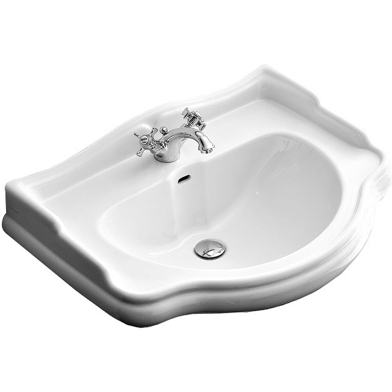 Раковина Kerasan Retro 73 104701*1 Белая от магазина ЛесКонПром.ру