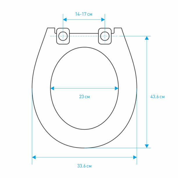 Сиденье для унитаза Cersanit Granta с микролифтом быстросъёмное от магазина ЛесКонПром.ру