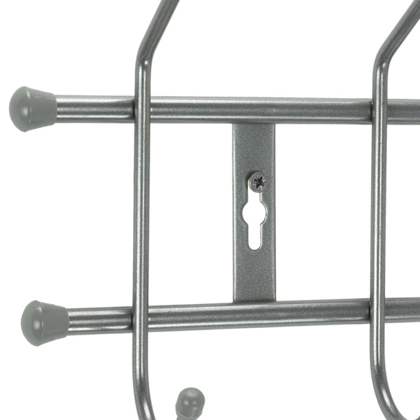 Вешалка настенная Ника ВН5 48,5х6,7х18 см серебро от магазина ЛесКонПром.ру