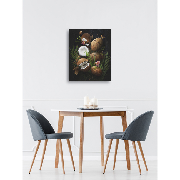 Картина на стекле Кокос 40х50 см от магазина ЛесКонПром.ру