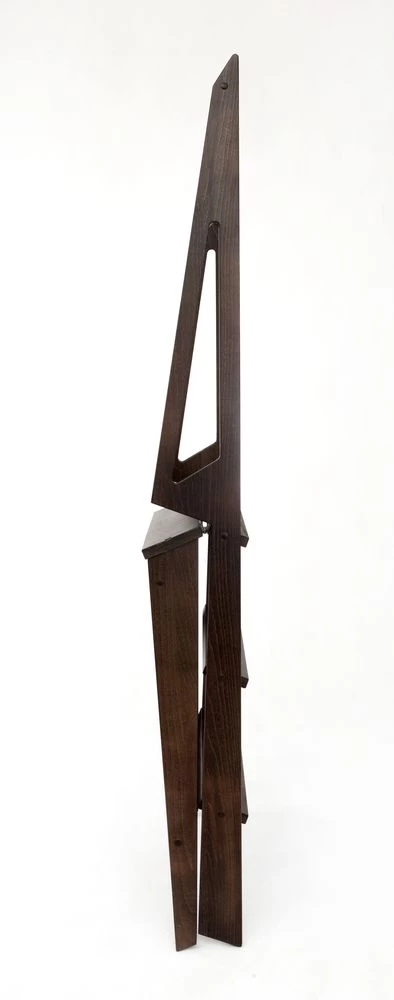 Стремянка деревянная Hoz-Block Стиль 3 ступени Венге (арт. СДС-3B) от магазина ЛесКонПром.ру