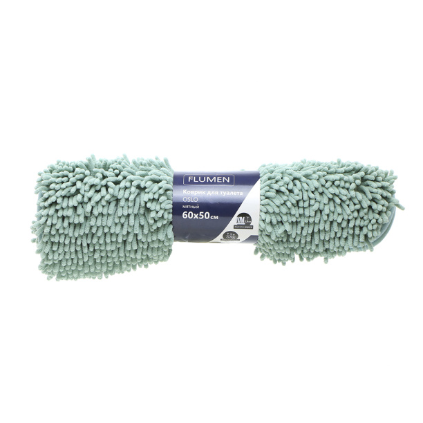 Коврик для туалета FLUMEN Oslo 50х60 см мятный от магазина ЛесКонПром.ру
