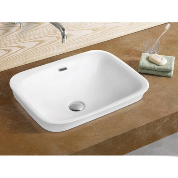 Раковина Melana 55 MLN-1422C Белая от магазина ЛесКонПром.ру