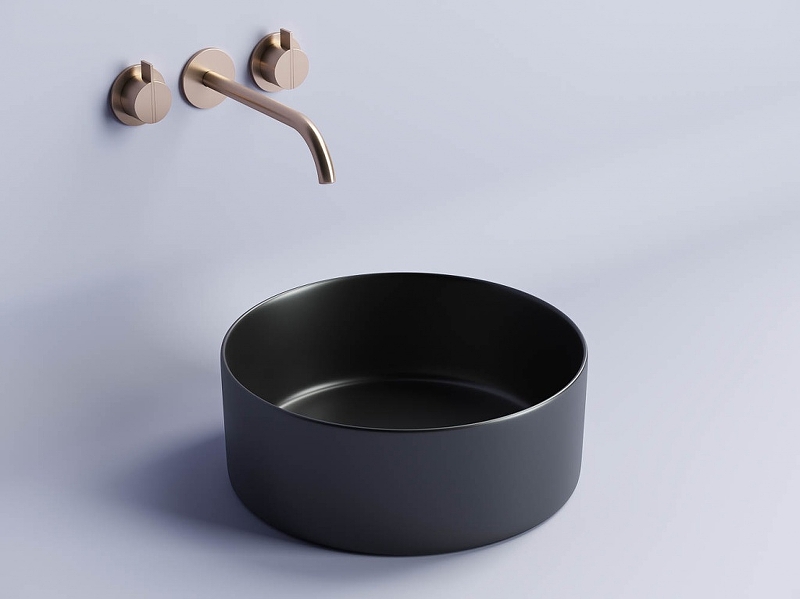 Раковина-чаша Ceramica Nova Element 36 CN6032MB Черная матовая от магазина ЛесКонПром.ру