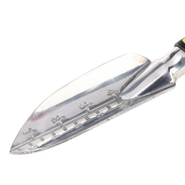 Совок садовый TRAVENA узкий из алюминиевого сплава от магазина ЛесКонПром.ру