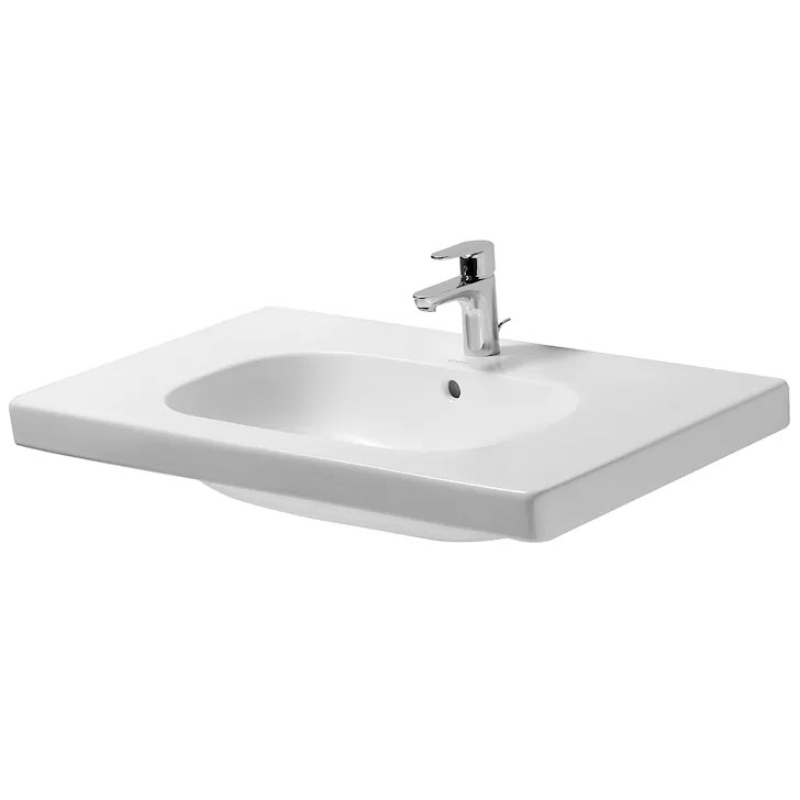 Раковина Duravit D Code 85 03428500002 подвесная Белая от магазина ЛесКонПром.ру