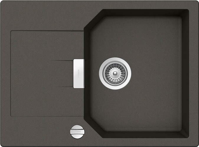 Кухонная мойка + MANHATTAN 45D CRISTALITE 701003 от магазина ЛесКонПром.ру