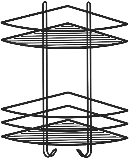 Полка DIWO Смоленск П16191 черный муар от магазина ЛесКонПром.ру