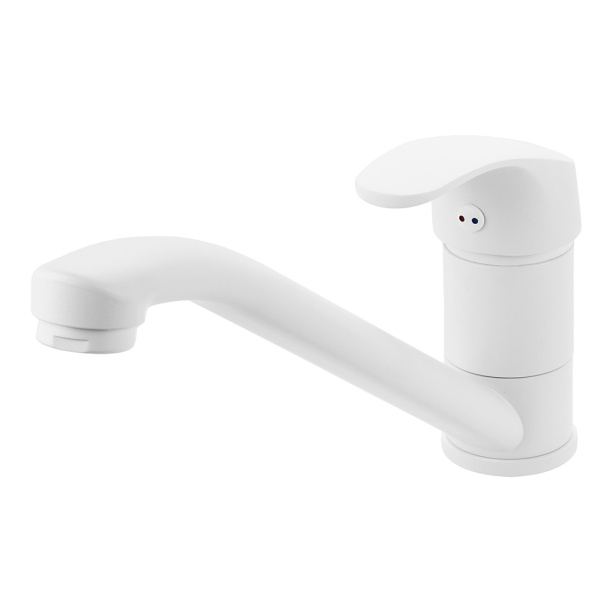 Смеситель для кухни FLUMEN Linge белый от магазина ЛесКонПром.ру