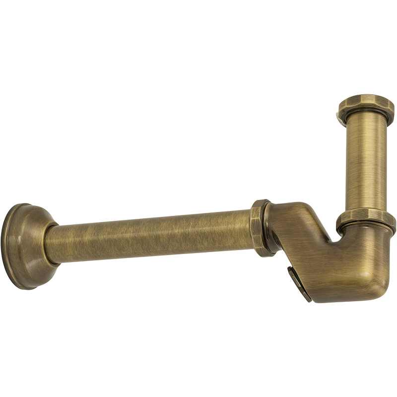 Сифон для раковины Migliore Ricambi 17917 Бронза от магазина ЛесКонПром.ру