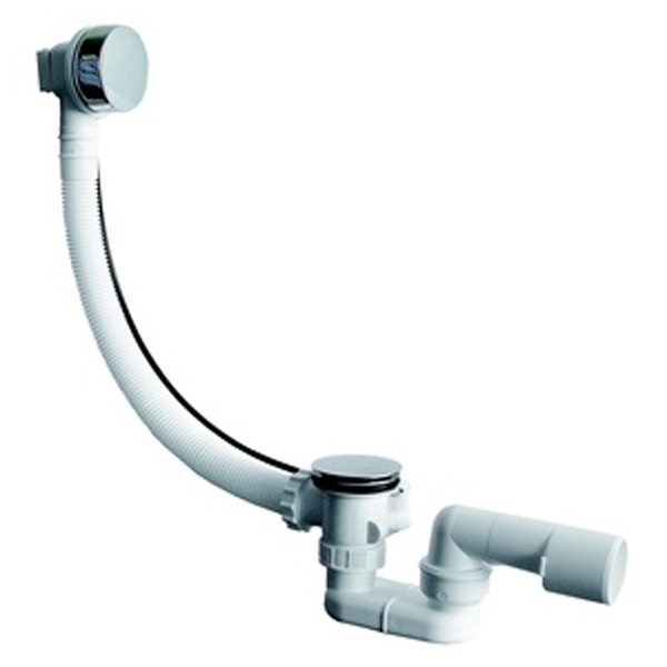 Слив-перелив PlastBrno EVSC150 Хром Белый от магазина ЛесКонПром.ру