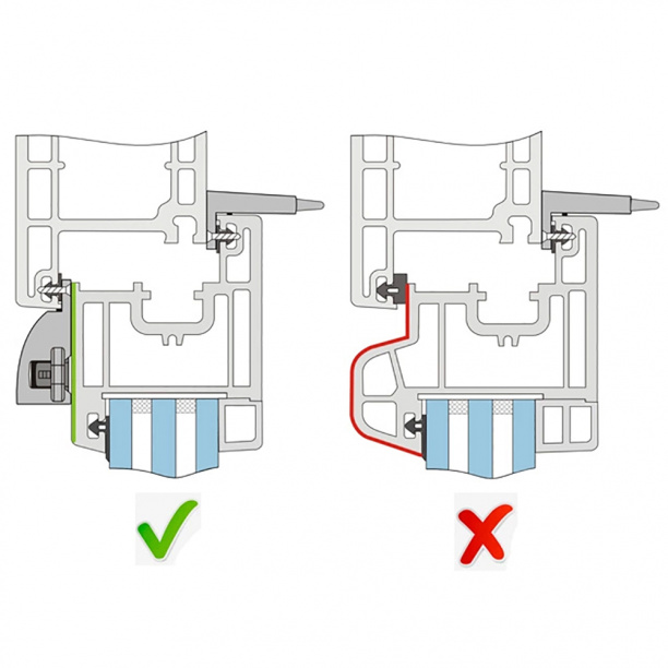 Вентиляционный клапан оконный приточный Air-Box ECO с фильтром от магазина ЛесКонПром.ру