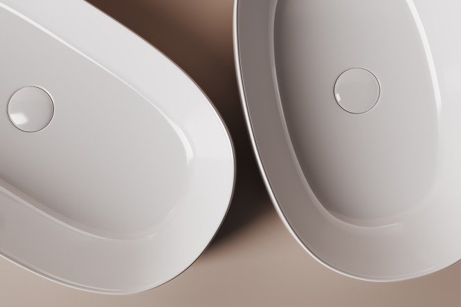 Умывальник накладной CERAMICA NOVA Element 80551218 от магазина ЛесКонПром.ру