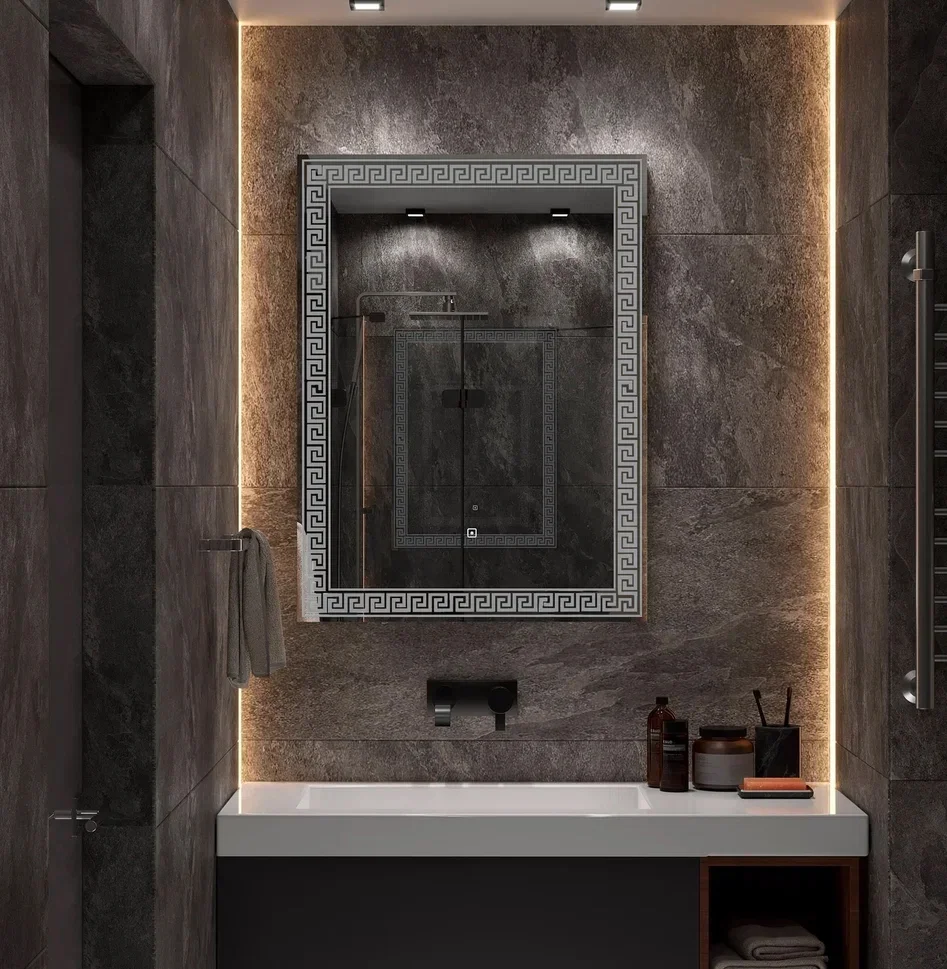 Зеркало CONTINENT Apollo 60х80, с подсветкой от магазина ЛесКонПром.ру