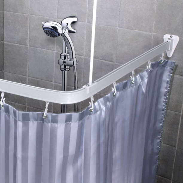 Карниз для ванной VANSTORE Flex алюминиевый гибкий 100-300 см белый от магазина ЛесКонПром.ру