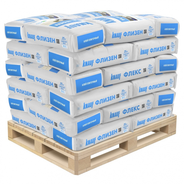 Клей для плитки C0 КНАУФ-Флизен 25 кг от магазина ЛесКонПром.ру