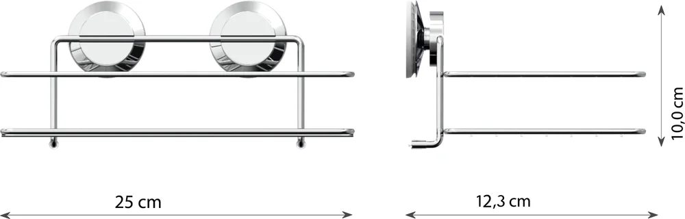 Полка Fora Atlant A033 для ванной от магазина ЛесКонПром.ру