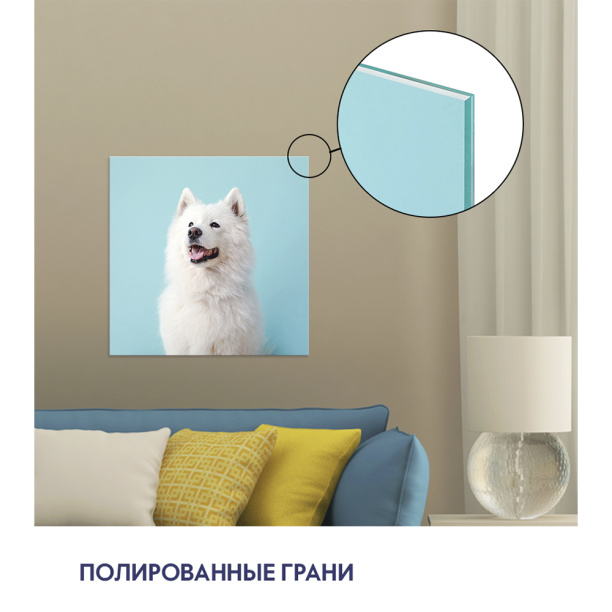 Картина Герб триколор 35х45 см см на ПВХ от магазина ЛесКонПром.ру