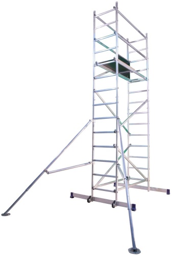 Вышка-тура алюминиевая АЛЮМЕТ  ВТ 6 , рабочая высота 4,1 м. (Арт. ВТ61606020, Арт.ВТ61606030 ) от магазина ЛесКонПром.ру