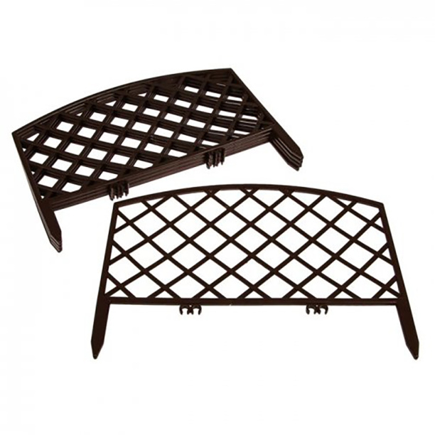 Забор декоративный ROMANIKA шоколад от магазина ЛесКонПром.ру