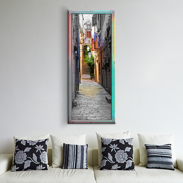 Канвас Улочка 120х50 см от магазина ЛесКонПром.ру