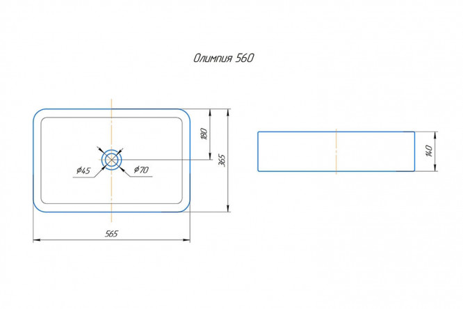 Раковина Олимпия 80359082 от магазина ЛесКонПром.ру