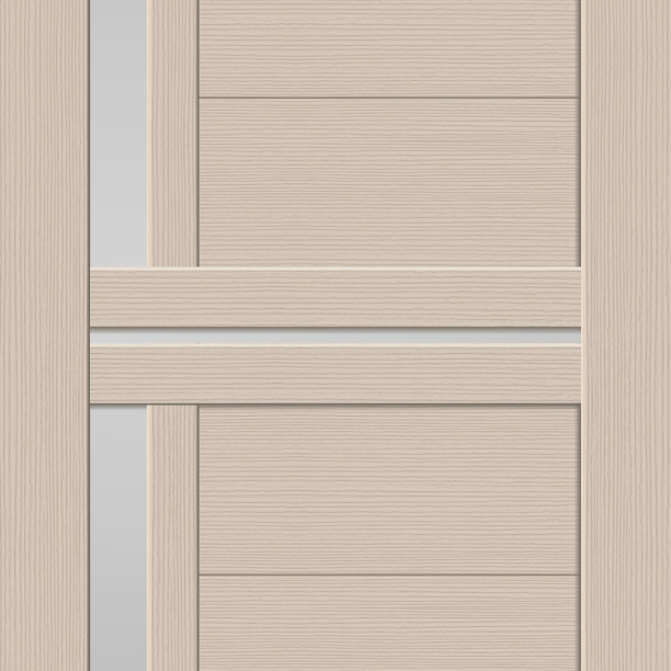 Дверь межкомнатная остекленная Гринвуд 4 2000х600 мм белый дуб от магазина ЛесКонПром.ру